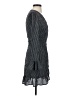 Storia Stripes Gray Cocktail Dress Size S - photo 4