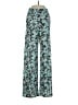 Viereck Print Blue Casual Pants Size S - photo 1