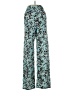 Viereck Print Blue Casual Pants Size S - photo 2