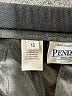 Pendleton 100% Wool Black Wool Pants Size 10 - photo 7