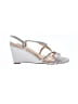 Badgley Mischka Silver Wedges Size 10 - photo 1
