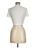 Shein Ivory Short Sleeve Turtleneck Size 6 - photo 2