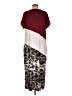 Unbranded Graphic Burgundy Casual Dress Size M - photo 2