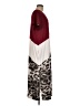 Unbranded Graphic Burgundy Casual Dress Size M - photo 4