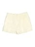 Joie 100% Linen Solid Ivory Shorts Size 4 - photo 1