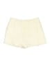 Joie 100% Linen Solid Ivory Shorts Size 4 - photo 2
