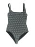 Assorted Brands Stars Black One Piece Swimsuit Size M (estimated) - photo 1