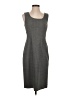Classiques Entier Solid Gray Casual Dress Size 4 - photo 1