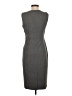 Classiques Entier Solid Gray Casual Dress Size 4 - photo 2