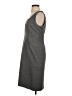 Classiques Entier Solid Gray Casual Dress Size 4 - photo 5