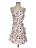 Shein 100% Polyester Floral White Cocktail Dress Size XS - photo 1