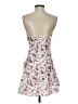 Shein 100% Polyester Floral White Cocktail Dress Size XS - photo 2