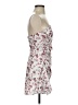 Shein 100% Polyester Floral White Cocktail Dress Size XS - photo 4
