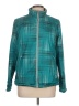 Zero 100% Polyester Print Teal Blue Track Jacket Size L (estimated) - photo 1