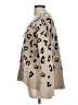 Cupcakes & Cashmere 100% Acrylic Animal Print Tan Pullover Sweater Size L - photo 5