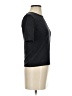 Garfield & Marks Black Short Sleeve Top Size S - photo 4