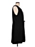 St. John's Bay Solid Black Casual Dress Size L - photo 4