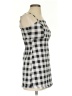 Forever 21 Checkered-gingham Black Casual Dress Size S - photo 4