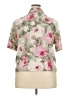 Koret 100% Polyester Floral Ivory Short Sleeve Blouse Size 18 - photo 2