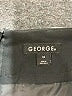 George Solid Black Formal Skirt Size 14 - photo 4