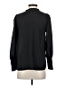 Black Tape_ 100% Polyester Black Long Sleeve Blouse Size S - photo 2