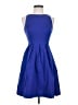 Theory Solid Blue Cocktail Dress Size 2 - photo 1