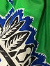 Unbranded 100% Polyester Paisley Green Casual Skirt Size M (estimated) - photo 3
