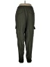 BCBGMAXAZRIA 100% Lyocell Solid Green Cargo Pants Size L - photo 2
