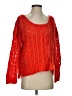 Free People Red Pullover Sweater Size S - photo 1