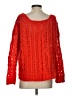 Free People Red Pullover Sweater Size S - photo 2