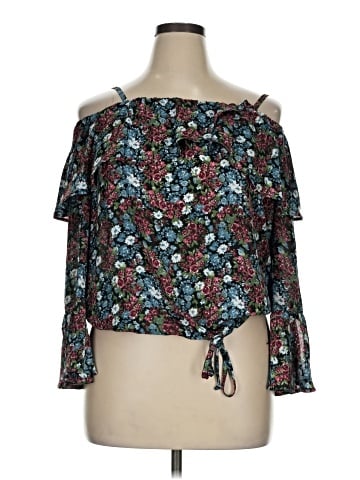 A. Byer 3/4 Sleeve Blouse (view 1)