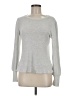 Velvet by Graham & Spencer Silver Pullover Sweater Size M - photo 1