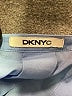 DKNYC 100% Polyester Blue Short Sleeve Blouse Size M (estimated) - photo 7