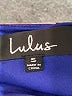 Lulus 100% Polyester Floral Blue Casual Dress Size S - photo 7
