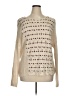 Max & Mia Hearts Ivory Pullover Sweater Size XL - photo 1