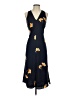 Ann Taylor 100% Polyester Blue Casual Dress Size 2 - photo 1