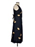 Ann Taylor 100% Polyester Blue Casual Dress Size 2 - photo 4
