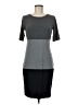 Lularoe Color Block Gray Casual Dress Size M - photo 1