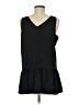 Who What Wear 100% Polyester Black Sleeveless Blouse Size M - photo 2