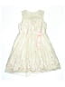 Jona Michelle 100% Polyester Ivory Dress Size 6 - photo 1