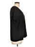 Soprano 100% Polyester Black Short Sleeve Blouse Size L - photo 4