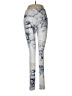 Assorted Brands Print White Leggings Size M - photo 1