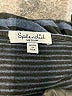 Splendid Stripes Black Casual Dress Size M - photo 7
