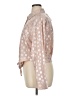 MICHAEL Michael Kors Polka Dots Pink Long Sleeve Blouse Size XL - photo 5