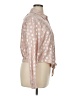 MICHAEL Michael Kors Polka Dots Pink Long Sleeve Blouse Size XL - photo 4