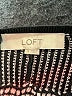 Ann Taylor LOFT 100% Cotton Houndstooth Gray Pullover Sweater Size S - photo 7