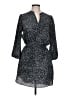 5/48 100% Polyester Black Casual Dress Size L - photo 1