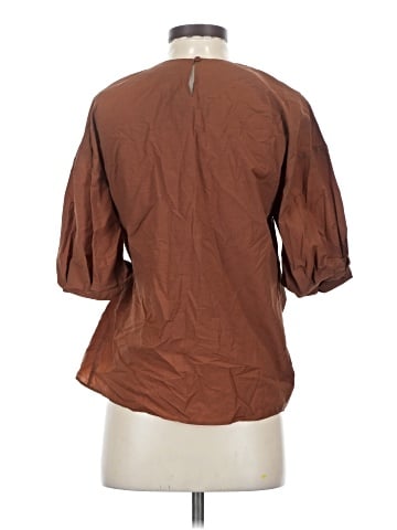 OAK + FORT Short Sleeve Blouse (view 2)