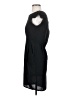 Topshop 100% Polyester Solid Black Cocktail Dress Size 4 - photo 5