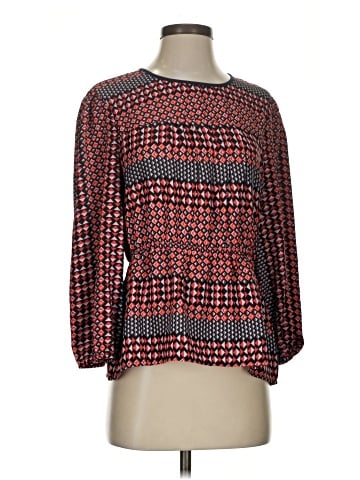 BCBGMAXAZRIA 3/4 Sleeve Blouse (view 1)